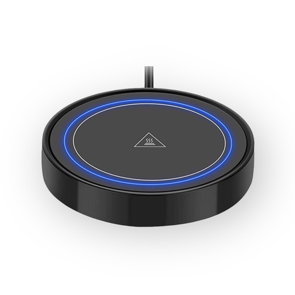 new Coffee Mug + Candle Warmer Plate ᯾ Blue Light ᯾ UL Listed + Certified ᯾ Gift - Picture 15 of 16